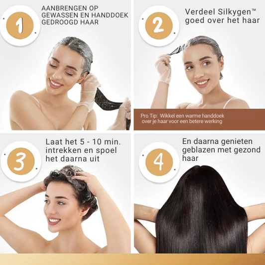 SilkyGen™ | Herstel je haar in 5 seconden Zamura